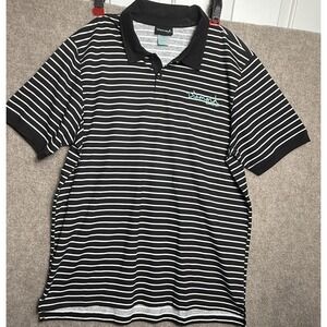 Diamond Supply Co. Polo Shirt‎ - NWT Mens Large Black / Stripes - #47730-K1